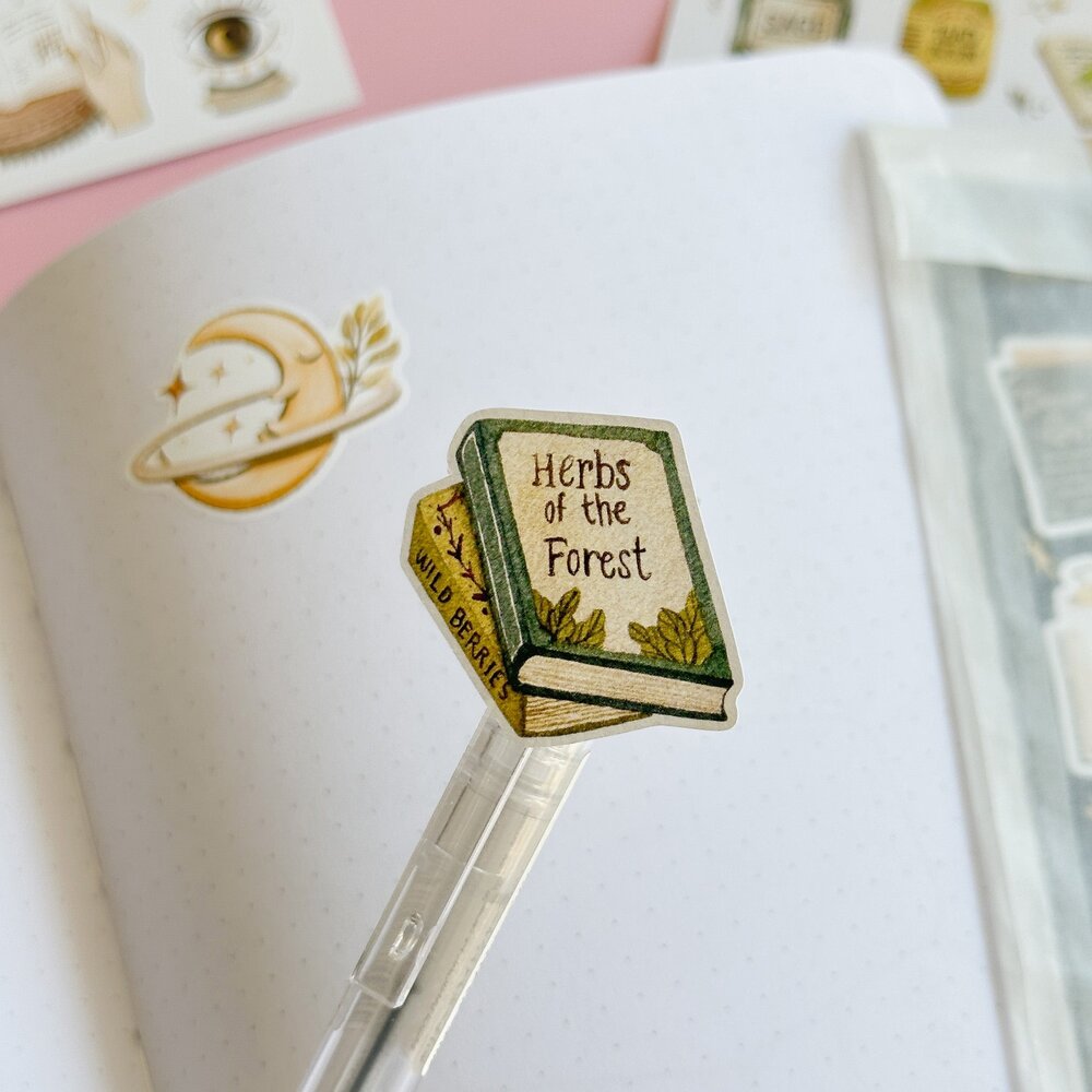 Lettoon Journal in a Magical Time Sticker Sheet