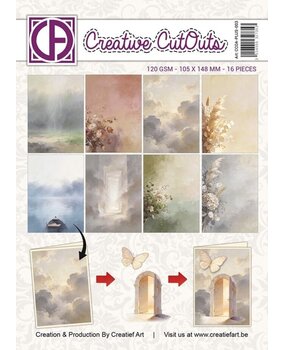 Creatief Art In Loving Memory A6 Collage Paper (CCOA-PLUS-003)