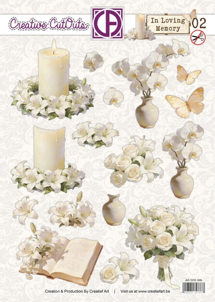 Creatief Art In Loving Memory 02 Stansvel (CCO-046)