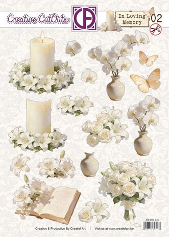 Creatief Art In Loving Memory 02 Stansvel (CCO-046)
