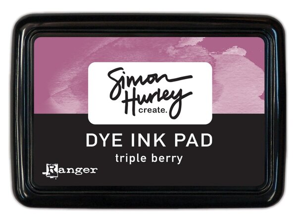 Simon Hurley Create Dye Ink Pad Triple Berry (HUP67177) Simon Hurley Create Dye Ink Pad Triple Berry (HUP67177)