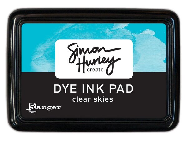 Simon Hurley Create Dye Ink Pad Clear Skies (HUP67085)