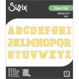 Sizzix Eileen Hull Thinlits Die Set Nora Alphabet (667065)