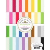 Doodlebug Design Inc. PRE-ORDER Swiss-Dot Rainbow 6x8 Inch Petite Prints Paper Pad (9056)