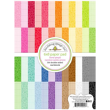 Doodlebug Design Inc. PRE-ORDER Floral-Graph Rainbow 6x8 Inch Petite Prints Paper Pad (9057)