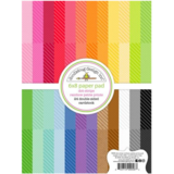 Doodlebug Design Inc. PRE-ORDER Dot-Stripe Rainbow 6x8 Inch Petite Prints Paper Pad (9058)