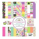 Doodlebug Design Inc. PRE-ORDER Color Me Crafty 12x12 Inch Paper Pack (9110)