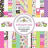 Doodlebug Design Inc. Color Me Crafty 6x8 Inch Paper Pad (9094) Doodlebug Design Inc. Color Me Crafty 6x8 Inch Paper Pad (9094)