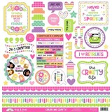 Doodlebug Design Inc. PRE-ORDER Color Me Crafty This & That Stickers (9096)
