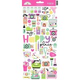 Doodlebug Design Inc. PRE-ORDER Color Me Crafty Icons Stickers (9095)