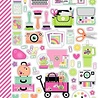 Doodlebug Design Inc. Color Me Crafty Mini Icons Stickers (9076)