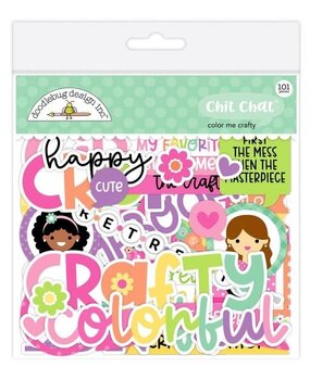 Doodlebug Design Inc. PRE-ORDER Color Me Crafty Chit Chat (9091)