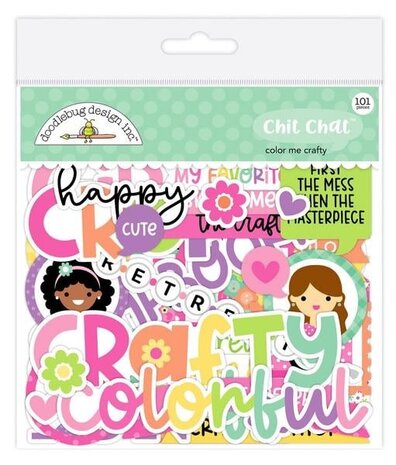 Doodlebug Design Inc. Color Me Crafty Chit Chat (9091)
