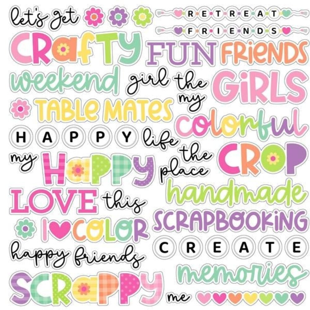 Doodlebug Design Inc. Color Me Crafty Chit Chat (9091)