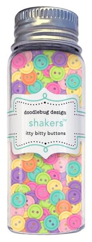 Doodlebug Design Inc. Color Me Crafty Itty Bitty Buttons Shakers (9075) Doodlebug Design Inc. Color Me Crafty Itty Bitty Buttons Shakers (9075)