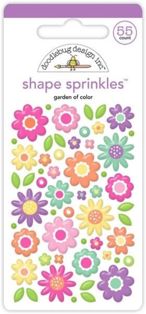 Doodlebug Design Inc. Color Me Crafty Garden Of Color Shape Sprinkles (9065) Doodlebug Design Inc. Color Me Crafty Garden Of Color Shape Sprinkles (9065)