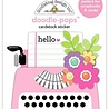 Doodlebug Design Inc. Color Me Crafty Just A Note Doodle-Pops (9066)