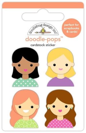 Doodlebug Design Inc. Color Me Crafty Bff'S Doodle-Pops (9068) Doodlebug Design Inc. Color Me Crafty Bff'S Doodle-Pops (9068)