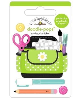 Doodlebug Design Inc. PRE-ORDER Color Me Crafty Crafty Girl Doodle-Pops (9070)