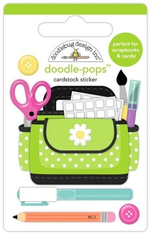 Doodlebug Design Inc. Color Me Crafty Crafty Girl Doodle-Pops (9070) Doodlebug Design Inc. Color Me Crafty Crafty Girl Doodle-Pops (9070)