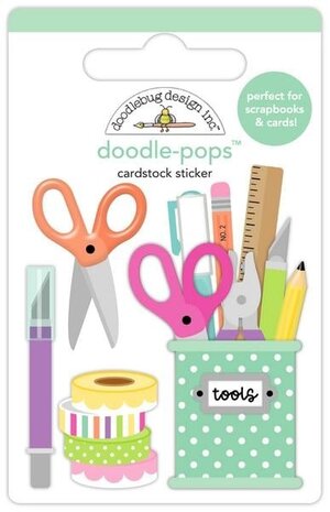 Doodlebug Design Inc. Color Me Crafty Tools Of The Trade Doodle-Pops (9071) Doodlebug Design Inc. Color Me Crafty Tools Of The Trade Doodle-Pops (9071)