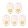 Vaessen Creative Figuurpons Set Basisvormen Geschulpt (5pcs) (2137-224)