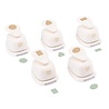 Vaessen Creative Figuurpons Set Basisvormen Geschulpt (5pcs) (2137-224)