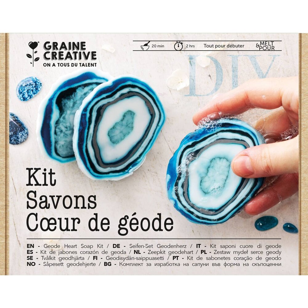 Graine Creative DIY Soap Kit Geodes (200553)