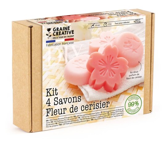 Graine Creative DIY Soap Kit Cherry Blossoms (200552)