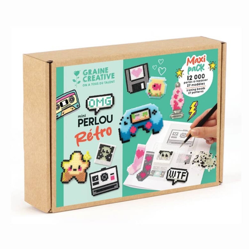 Graine Creative Strijkkralen Kit Retro (731749)