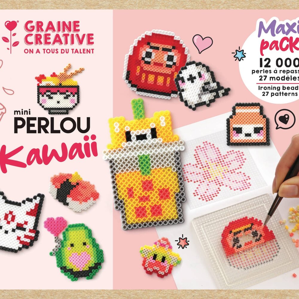 Graine Creative Strijkkralen Kit Kawaii (731748)