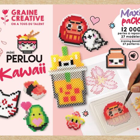 Graine Creative Strijkkralen Kit Kawaii (731748)