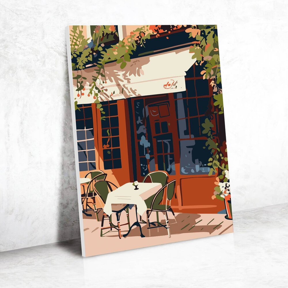 Graine Creative Schilderen op nummer 30x40cm Een zomer in Parijs (616688)