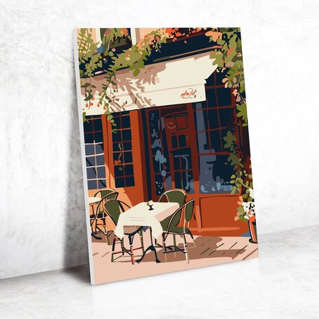 Graine Creative Schilderen op nummer 30x40cm Een zomer in Parijs (616688)