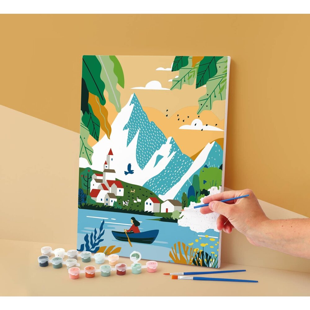 Graine Creative Schilderen op nummer 30x40cm Alpine Escape (616690)