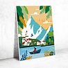 Graine Creative Schilderen op nummer 30x40cm Alpine Escape (616690)
