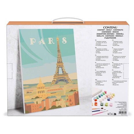 Graine Creative Schilderen op nummer 30x40cm Paris (616691)