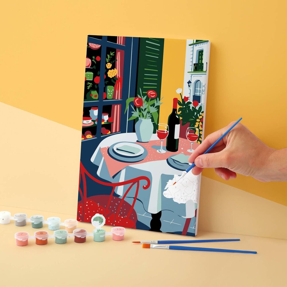Graine Creative Schilderen op nummer 20x30cm Breakfast (616693)