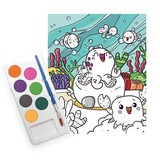 Graine Creative Schilderen op nummer 18x22cm Aqua (750264)