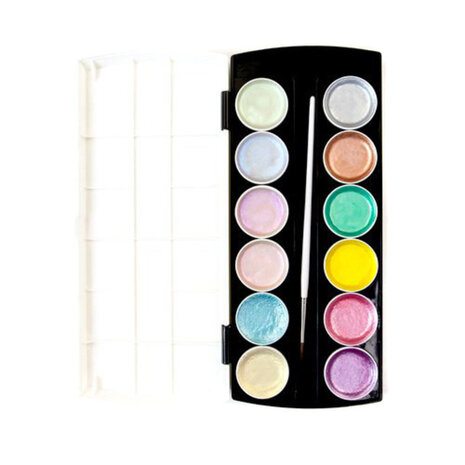 Art Philosophy Semi-Watercolor Metallic Accents Pastels (631895) Art Philosophy Semi-Watercolor Metallic Accents Pastels (631895)