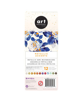 Art Philosophy Semi-Watercolor Metallic Accents Basic (589974)