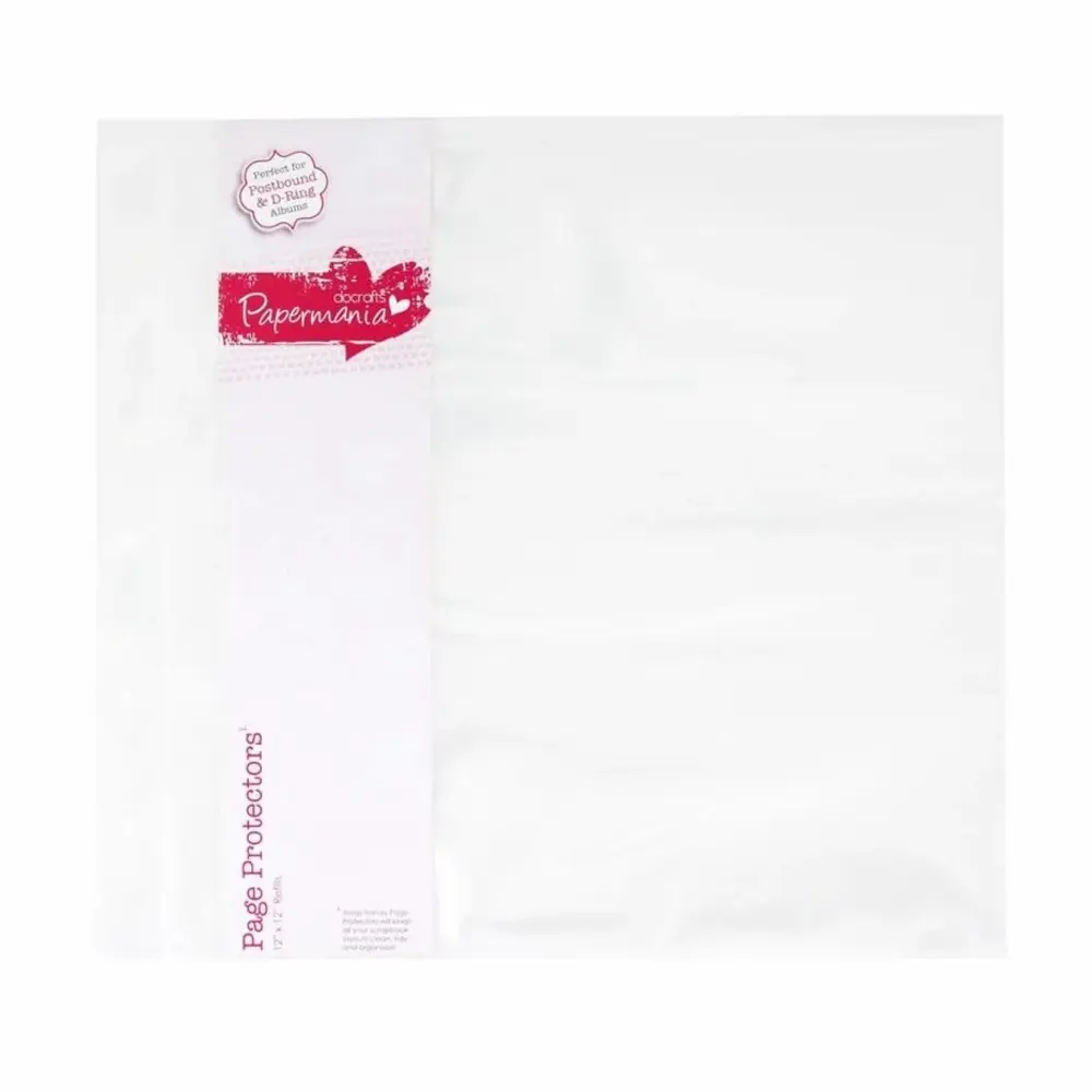 Papermania Page Protectors 12x12 Inch Refills (10pk) (PMA 1081010)