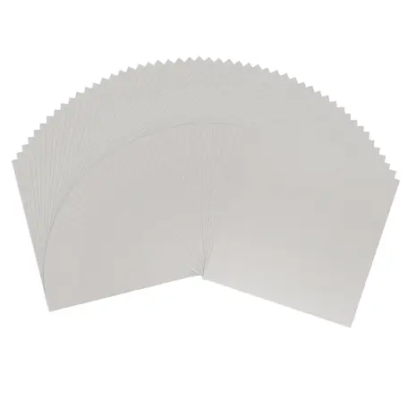 Vaessen Creative Grijskarton 12x12 Inch (50pcs) (29993-014)