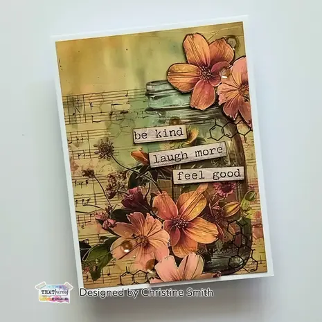Text{ures} Dragonfly Dreams 6x8 Inch Paper Pad (TEXPP0003) Text{ures} Dragonfly Dreams 6x8 Inch Paper Pad (TEXPP0003)