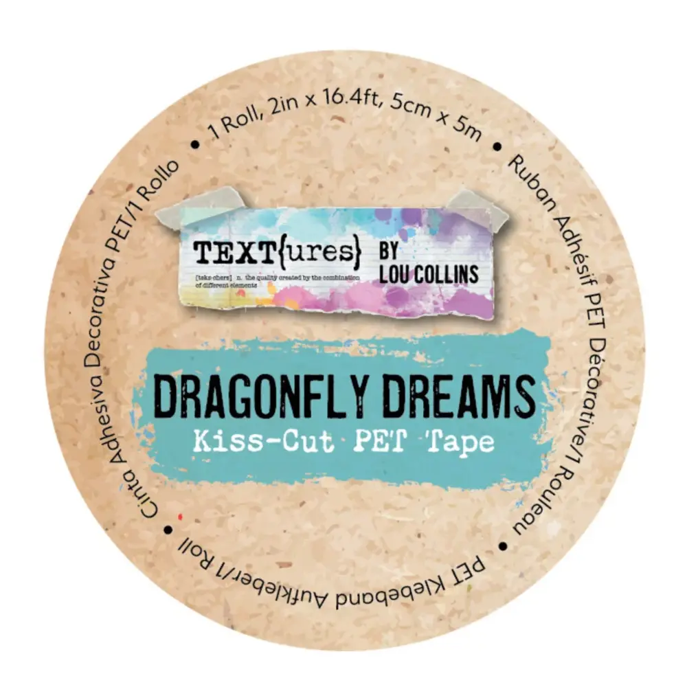 Text{ures} Dragonfly Dreams Kiss-Cut PET Tape (TEXCT0001) Text{ures} Dragonfly Dreams Kiss-Cut PET Tape (TEXCT0001)