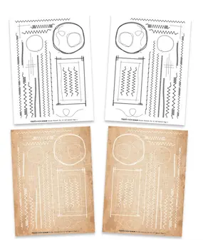 Text{ures} Dragonfly Dreams 6x8 Inch Rub-On Transfer Set (TEXRO0002) Text{ures} Dragonfly Dreams 6x8 Inch Rub-On Transfer Set (TEXRO0002)