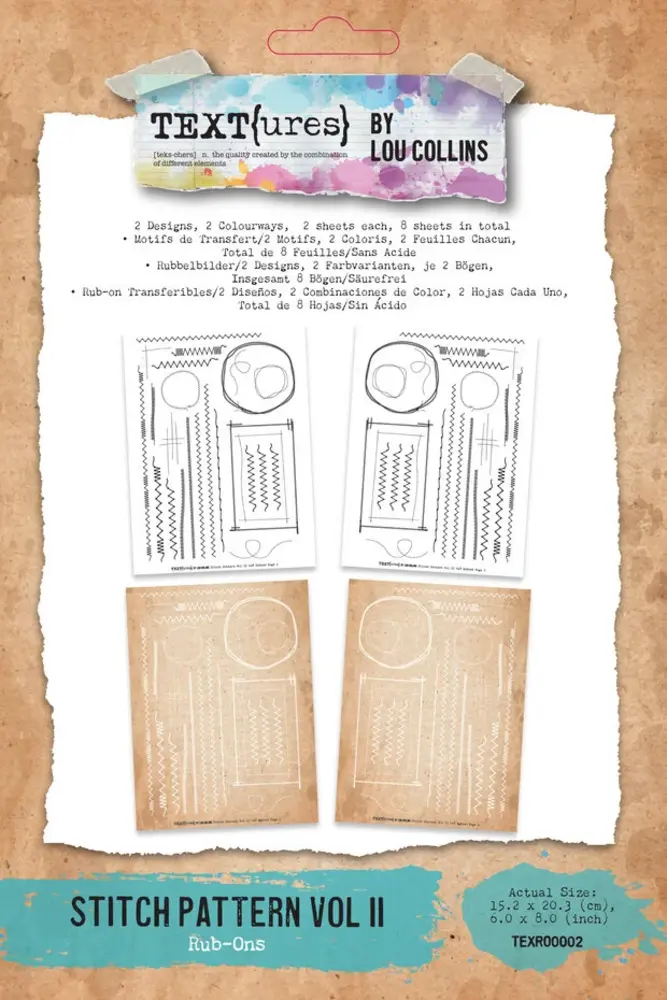 Text{ures} Dragonfly Dreams 6x8 Inch Rub-On Transfer Set (TEXRO0002) Text{ures} Dragonfly Dreams 6x8 Inch Rub-On Transfer Set (TEXRO0002)