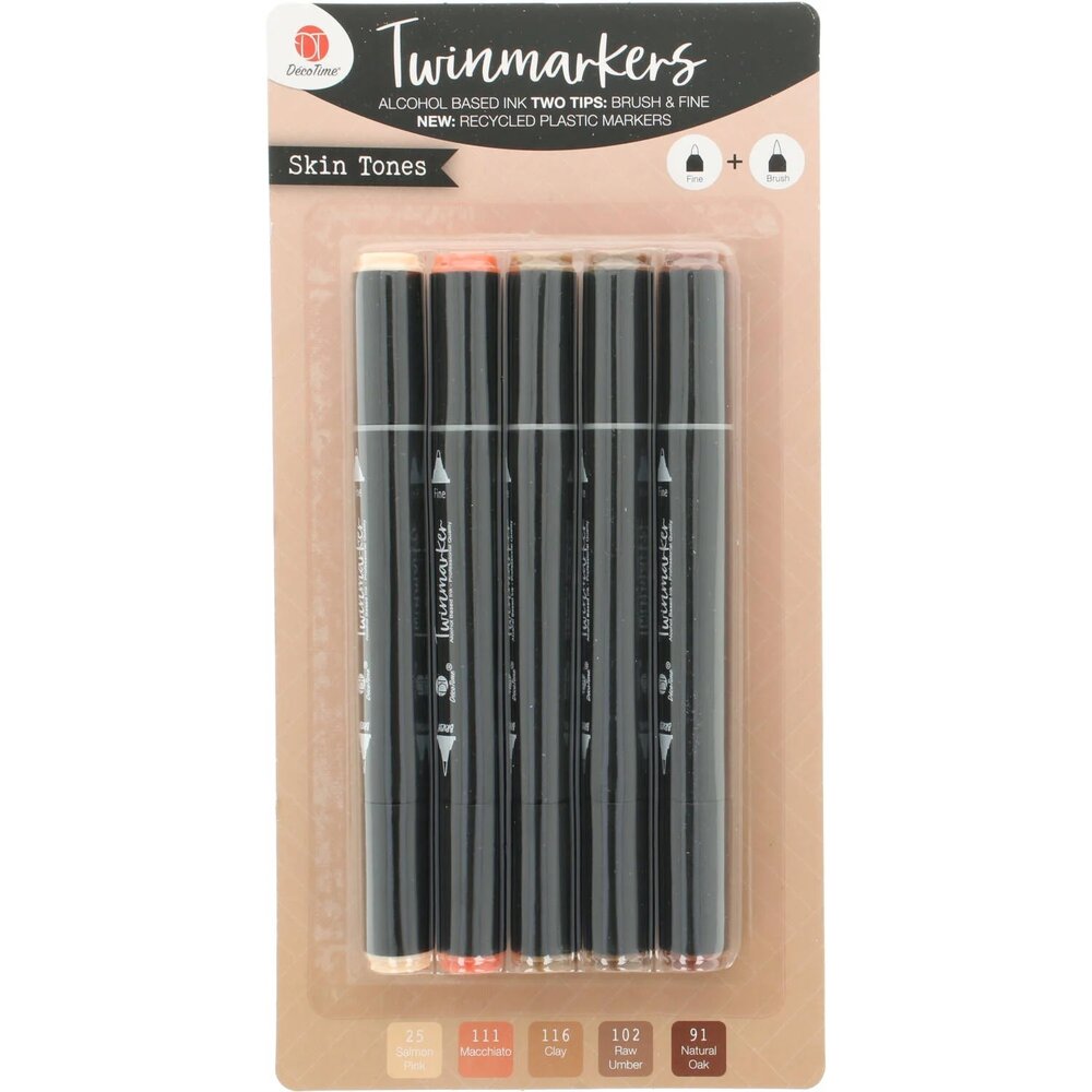 DécoTime 4 Alcohol Markers Skin Tones (3219358) DécoTime 4 Alcohol Markers Skin Tones (3219358)