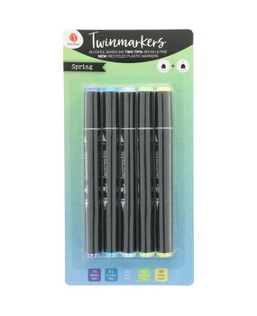 DécoTime 4 Alcohol Markers Spring (3219358) DécoTime 4 Alcohol Markers Spring (3219358)
