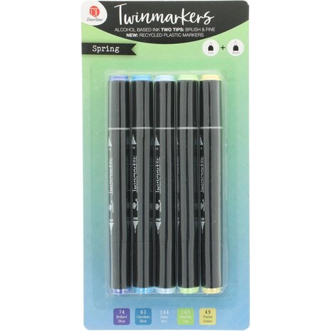 DécoTime 4 Alcohol Markers Spring (3219358) DécoTime 4 Alcohol Markers Spring (3219358)